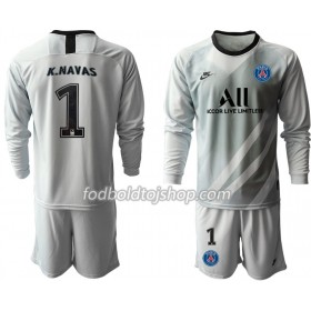 Paris Saint-Germain Målmands Fodboldsæt K NAVAS 1 Børn I 2019-20 L/S (+ Korte bukser)